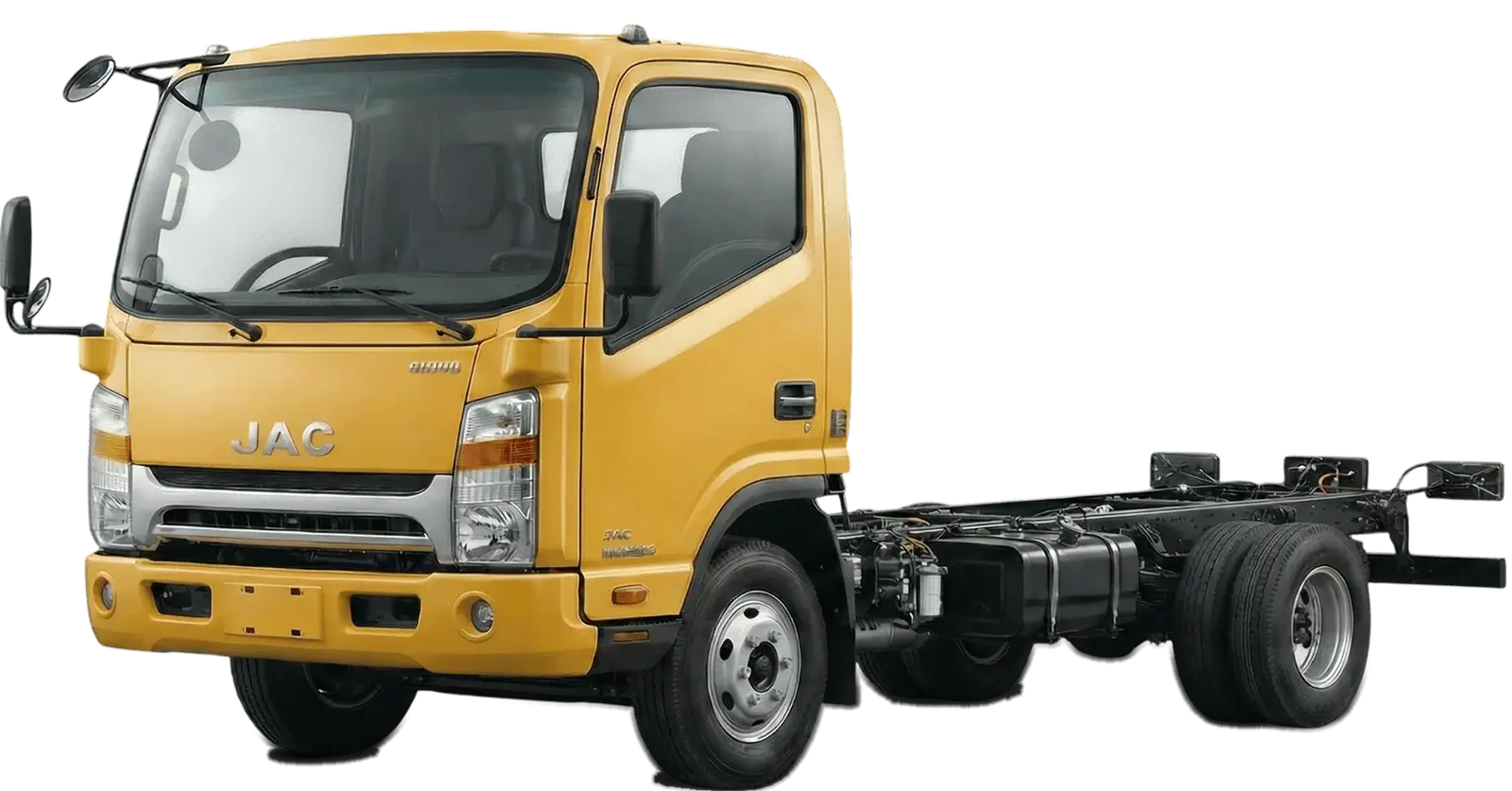 JAC 6T Chasis color amarillo