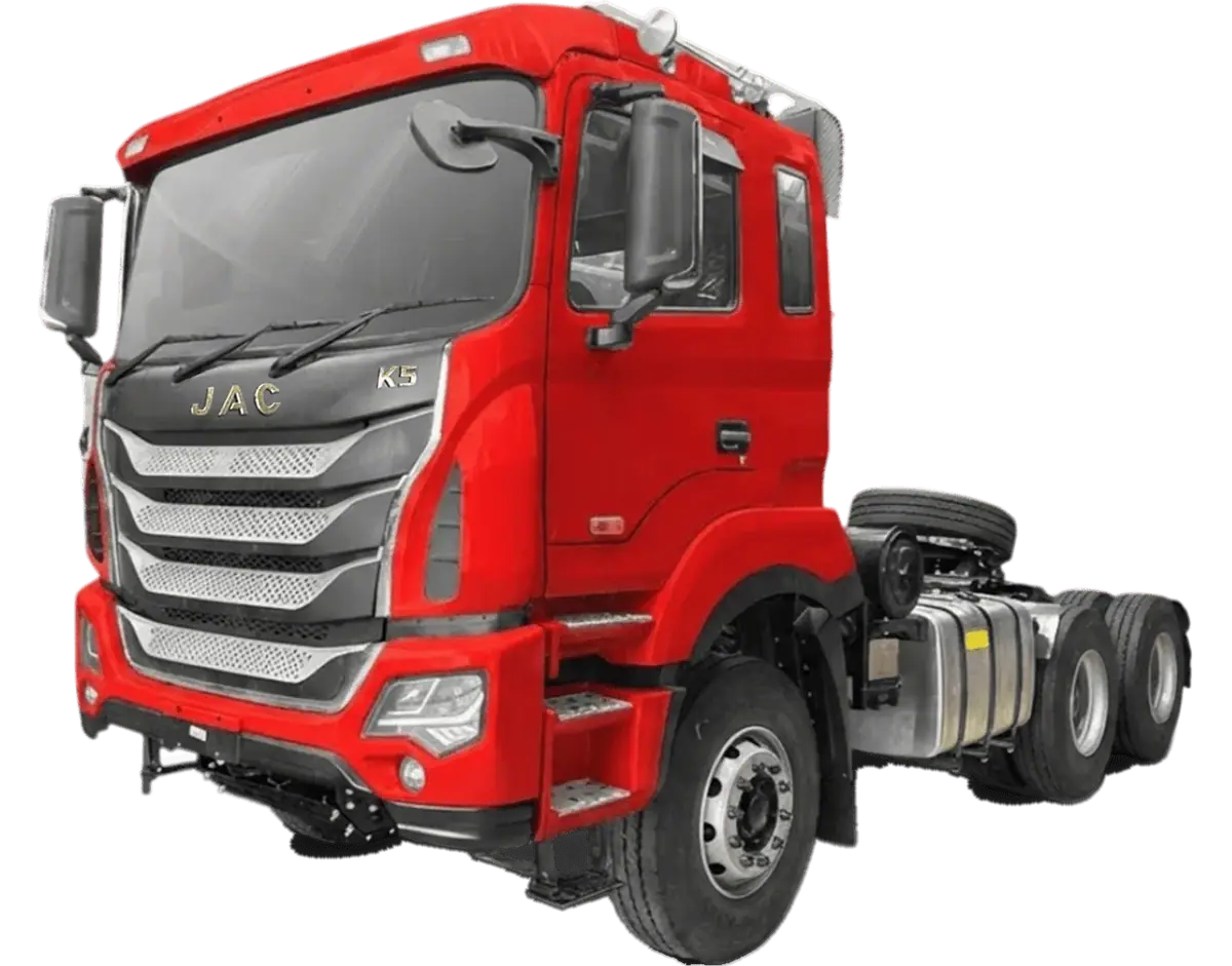 JAC Chuto 430 HP 45 Ton color rojo
