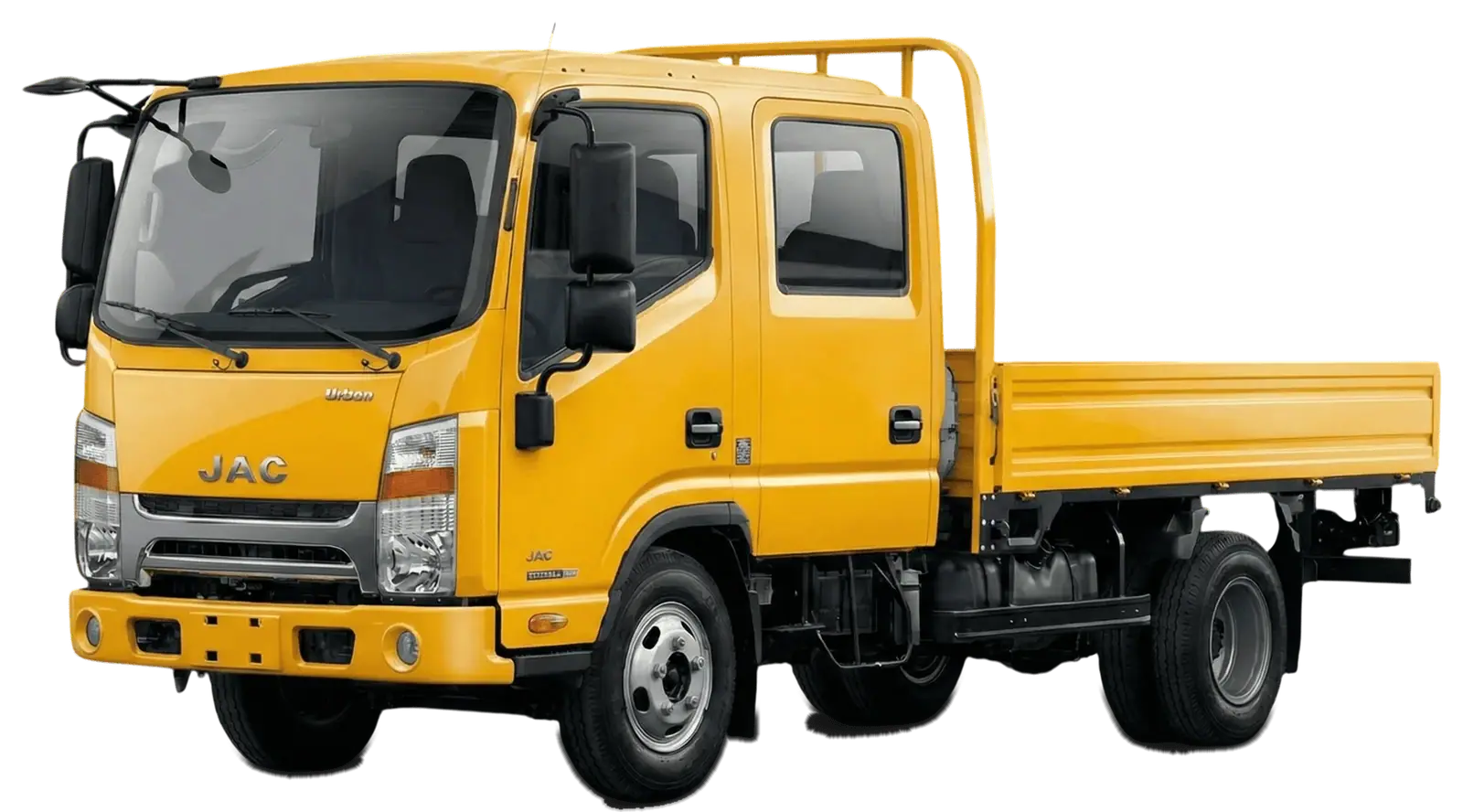 JAC Doble Cabina Ferretero 3 Ton color amarillo