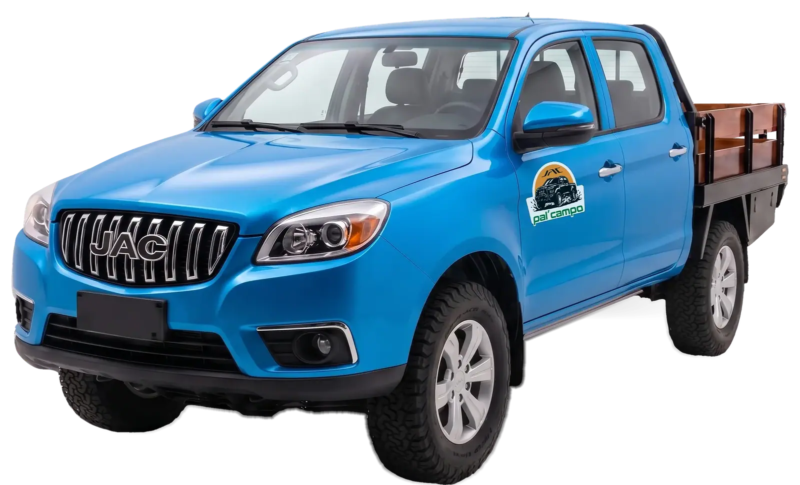 JAC La Venezolana Pal' Campo 4x2 Diésel color azul