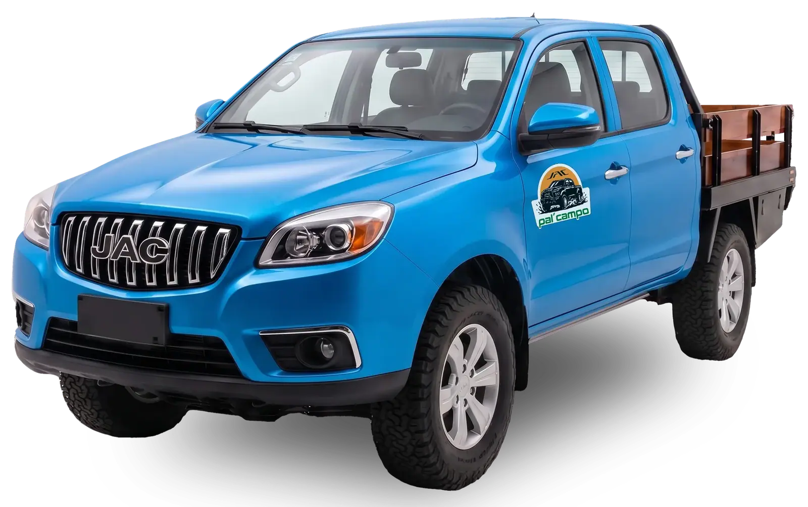 JAC La Venezolana Pal' Campo 4x2 Gasolina color azul