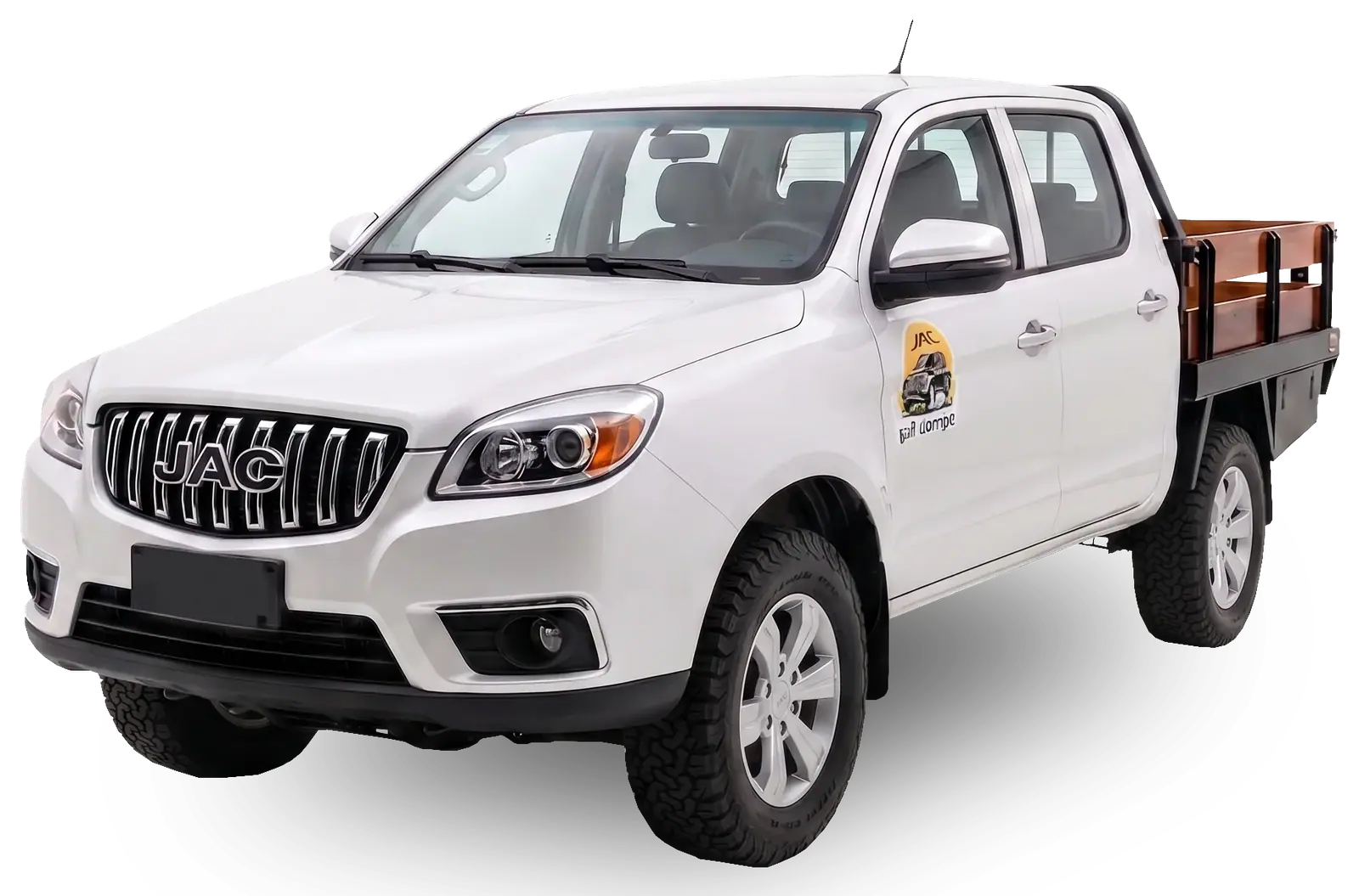 JAC La Venezolana Pal' Campo 4x4 Diésel color blanco
