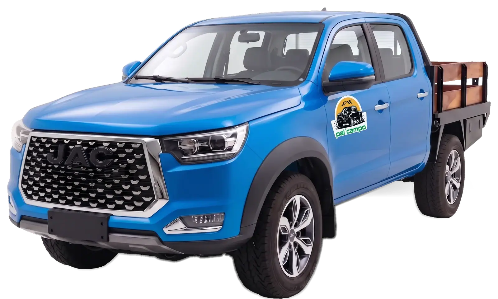 JAC La Venezolana Pro Pal' Campo 4x4 color azul