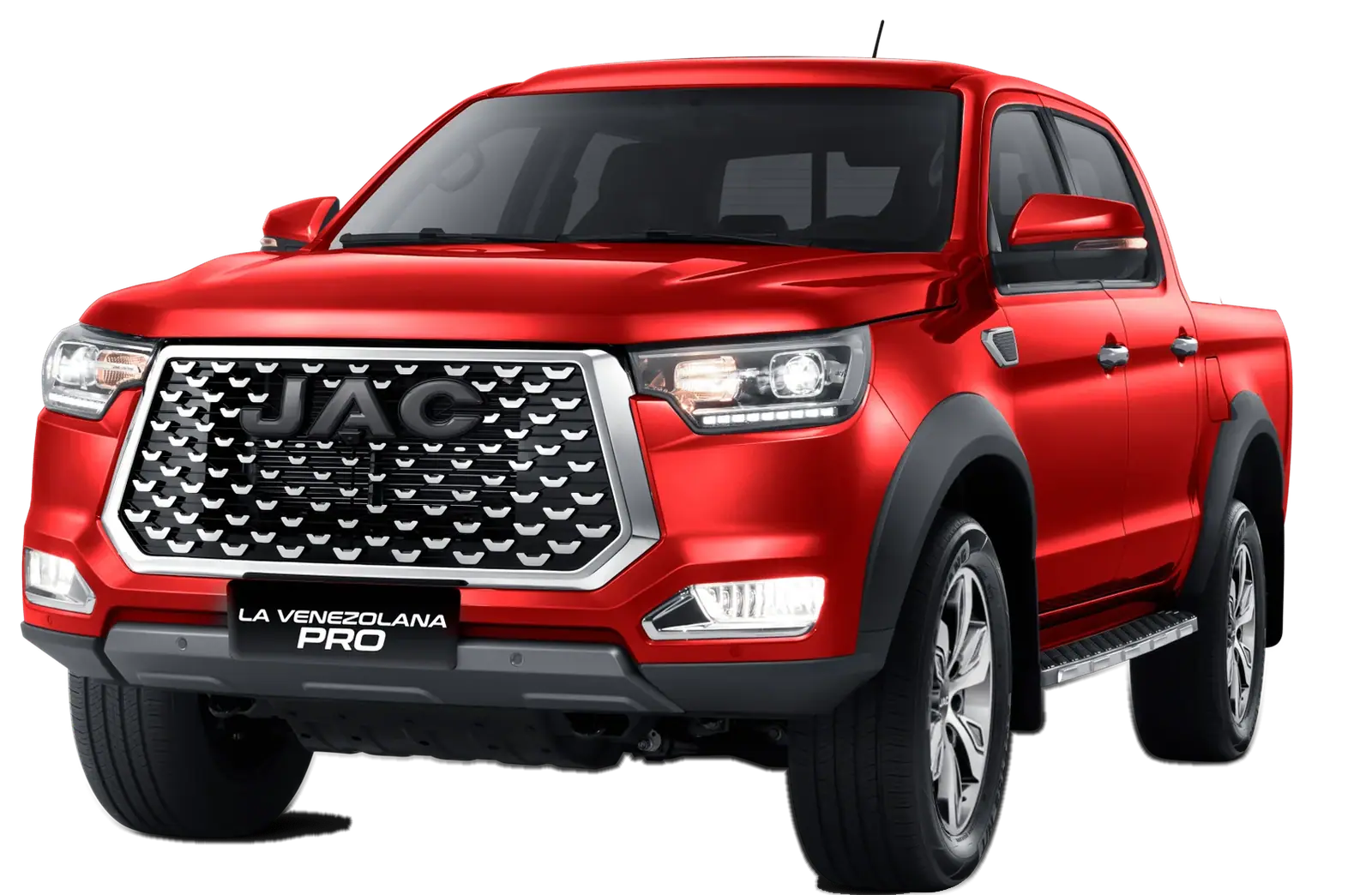 JAC La Venezolana Pro 4x4 color rojo