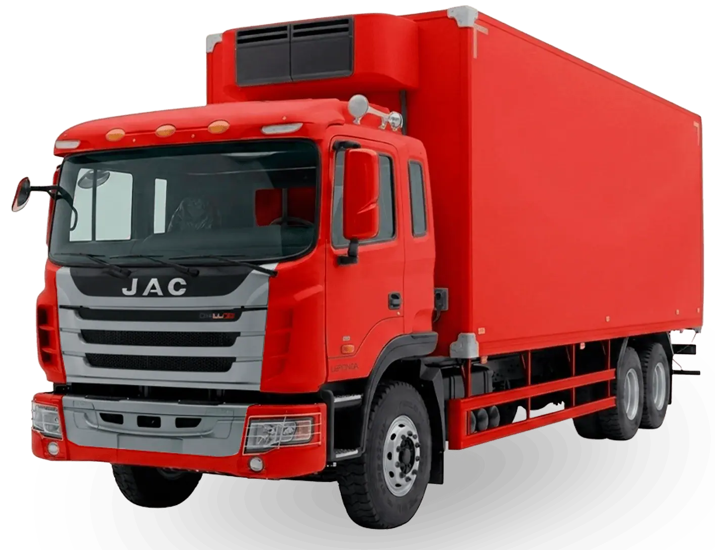 JAC Leyenda Cava Refrigerada 20 Ton color rojo