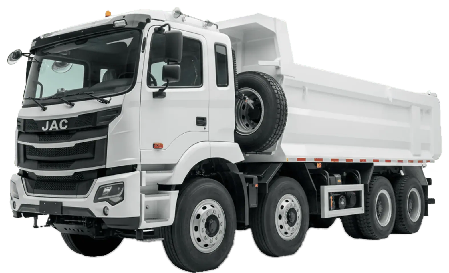 JAC Minero 28 m³ color blanco