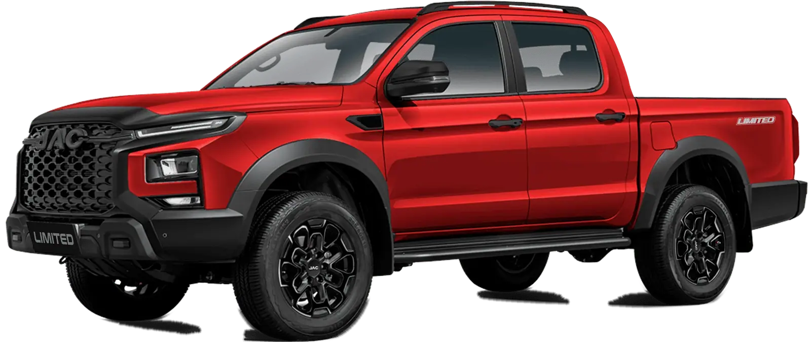 JAC Pickup Limited Automática color rojo